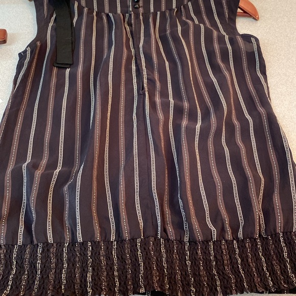 Quicksilver - 100%Silk sleeveless blouse. Size S - Picture 5 of 13